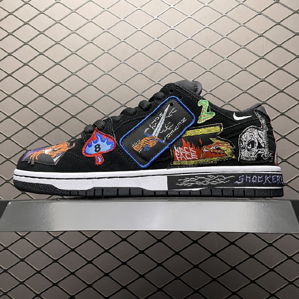 Neckface x NK SB Dunk Low 万圣节 DQ4488-001